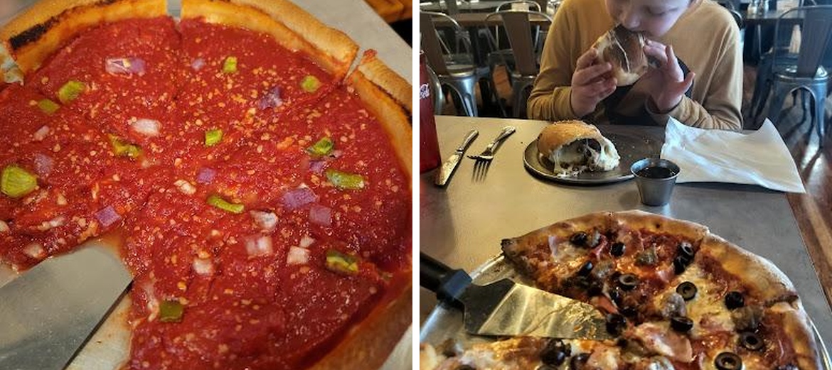 Marceline Pizza Company Menu